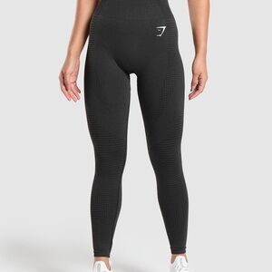 Gymshark Black High-Waisted Leggings for Athleisure